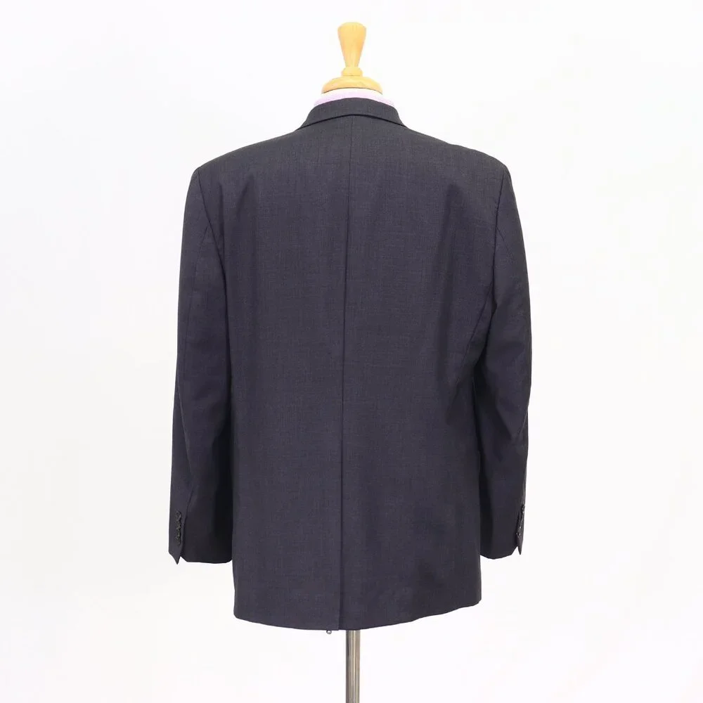 Ralph Lauren 44R Gray Blazer Sport Coat Jacket 2-Button Solid T428